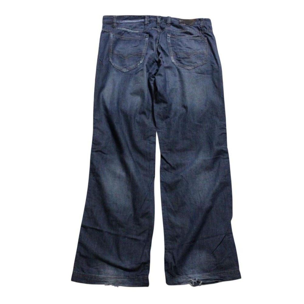 Mens Y2K Skater Streetwear Grunge Punk Baggy Relaxed Bootcut RedSquad Jeans